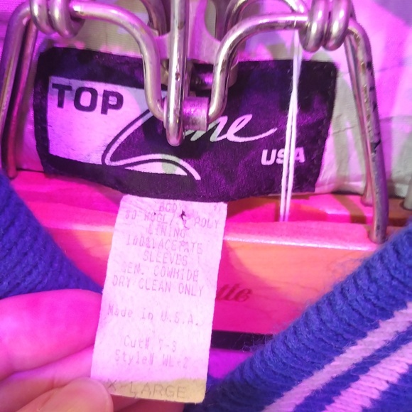 Top Line XL The WHEREHOUSE Varsity Jacket Vintage - Picture 4 of 7